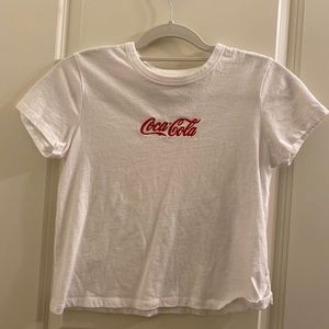 White T-shirt Coca-cola